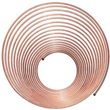 Nickel/Copper Brake Line Tubing Coil, 1/4" x 50'