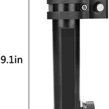 Upgraded Version Hitch Mount Flagpole Holder & Antenna Bracket with Anti-Wobble Screws for Wrangler JK JL Sahara Rubicon & Unlimited