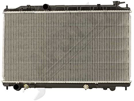 APDTY 2414 Radiator Assembly Fits 2002-2006 Nissan Altima 2.5L 4-Cylinder (All 4-Cylinder Models; Replaces 21460-8J000, 21410-8J000)