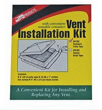 JR PRODUCTS 04162 RV Trailer Camper Hardware Vent Installation Kit