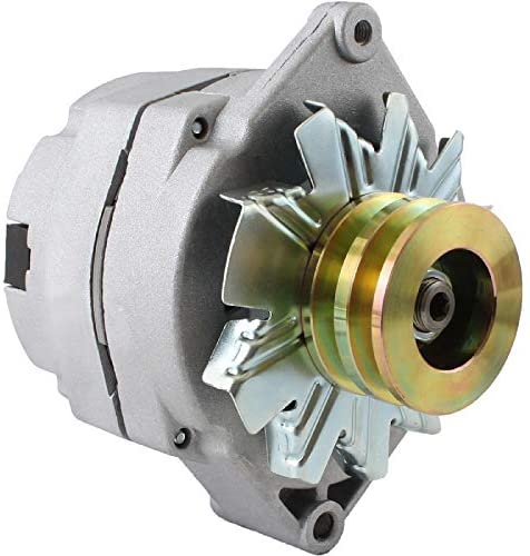 DB Electrical ADR0183 New Alternator Compatible with/Replacement for Tractor & Chevy 10SI 1-Wire One Wire with 2 Groove Pulley 7127-SEN-2G