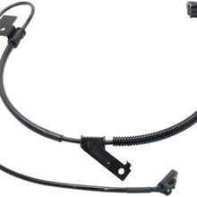 ABS Speed Sensor compatible with Kia Soul 10-13 Front Left Side 2 Male Blade-Type Terminals
