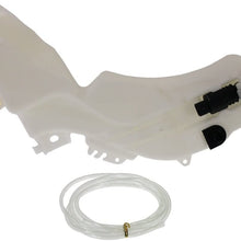 Windshield Washer Tank Assy compatible with Journey 09-18 W/Cap Pump and Sensor W/O Headlight Washer