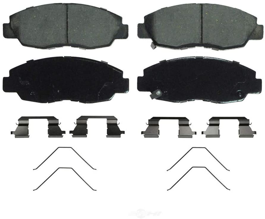 AutoDN FRONT 4PCS Ceramic Disc Brake Pad Set Compatible With HONDA CIVIC 2012 2013 2014 2015