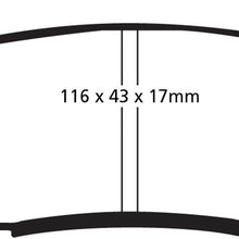 EBC Brakes DP61816 6000 Series Greenstuff Truck and SUV Brake Pad
