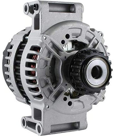 Alternator Compatible With/Replacement For 3.0L VOLVO S60 2011-2016, XC60 2010-2016 0-121-715-009, AL0870X, 6 Clock 180 Amp Internal Fan Type Decoupler Pulley Type Internal Regulator 12V