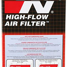 K&N Universal Clamp-On Air Filter: High Performance, Premium, Washable, Replacement Filter: Flange Diameter: 2.4375 In, Filter Height: 4 In, Flange Length: 0.625 In, Shape: Oval Tapered, RE-0961