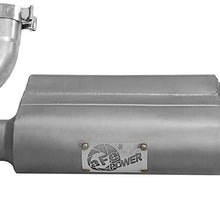 aFe (49-08046) Scorpion 2-1/2" Aluminized Hi-Tuck Axle-Back Exhaust System for Jeep Wrangler JK V6-3.8/3.6L Engine