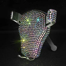 U So Shiny Bling Bling Car Gear Shift Cover, Cute Luster Car Interior Decor with Crystal Diamond for Women