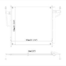 HSY New All Aluminum Material Automotive-Air-Conditioning-Condensers, For 2004-2015 Titan,2005-2015 Armada,2004-2010 Infiniti QX56
