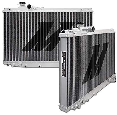 Mishimoto MMRAD-SUP-93T Silver Toyota Supra Performance Aluminum Radiator 1993-1998