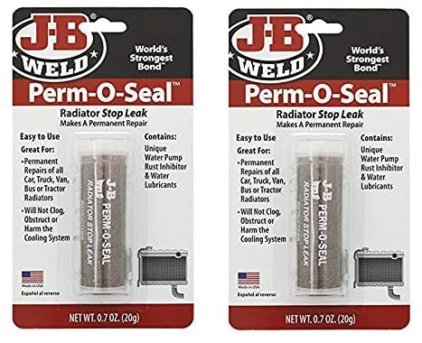 DS-114 PERM-O-SEAL Radiator Stop Leak - 0.7 oz, Pack of 2
