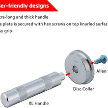 A ABIGAIL Bearing Race and Seal Bush Driver 9 Discs Collar Axle Housing Set Master/Universal Aluminum Kit for Automotive Wheel Bearings