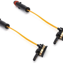 KARPAL Front and Rear Disc Brake Pad Wear Sensor 2205400717 Compatible With Mercedes W220 W211 C300 C350 E350 (Pack of 4)