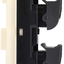 25779767 Driver Side Power Window Master Switch Fits Chevy Colorado 2004-2012/GMC Canyon 2004-2012 /Hummer H3 2006-2010/H3T 2009-2010/with White Backlight