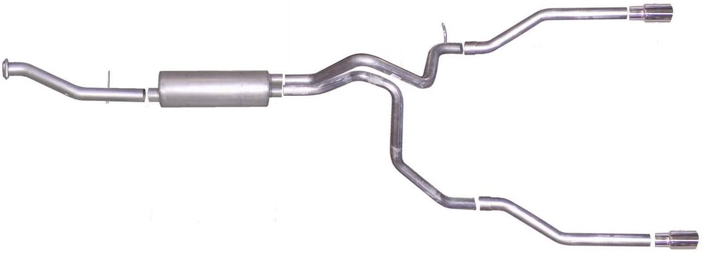 Gibson Performance Exhaust 5561 Cat-Back Dual Split Exhaust System, Aluminized