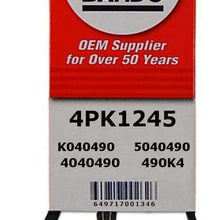 Bando 4PK780 OEM Quality Serpentine Belt (4PK1245)