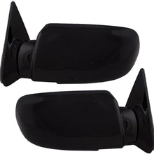 Aftermarket Replacement Driver and Passenger Pair Power Side Door Mirrors Metal Base Compatible with 88-99 Old Body Style Pickup Truck SUV
