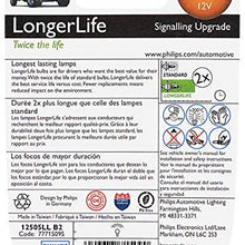 Philips 12505 LongerLife Miniature Bulb, 2 Pack