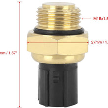 X AUTOHAUX Car Coolant Water Temperature Sensor 37760-P00-003 for 1988-2002 Honda Accord
