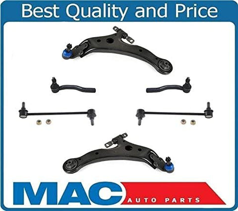 New Control Arms With Bushings Ball Joint Tie Rods Fits For Lexus RX350 07-09