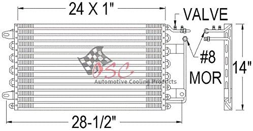 OSC Cooling Products 4304 New Condenser