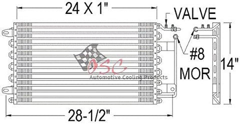 OSC Cooling Products 4304 New Condenser