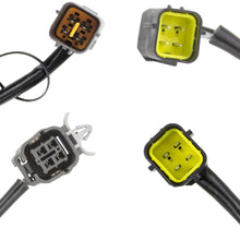 4x Oxygen Sensor 1 & 2 for Mazda 6 2003 2004 2005 3.0L Upstream + Downstream