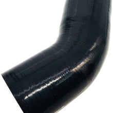 Universal 45 Degree 3.0 inch Silicone Hose Tubro Intake Intercooler Pipe Coupler (76mm 3.0", Black)