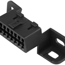 Aramox Female Connector Kit, OBD2 II 16Pin Female Connector OBDII Cable Car Auto Adapter Plug Shell Kit for GM, Buick, Cadillac J1962