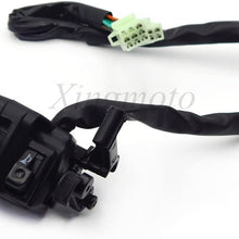 AfterMokit Replacement Turn Signal Switch for Yamaha SRZ150 SRZ125 with 7/8 inch Handlebar Left Side Horn Beam Black