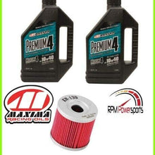 RPM Suzuki DR-Z 400E 2000–2007 Maxima Premium 4-Stroke Oil 10W-40 OiI KIT