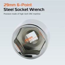 KEDAKEJI Heavy Duty 32mm 6-Point Socket For GM，Volkswagen, Pontiac Chevrolet, Saturn, Pontiac,Saab and All With 32mm Oil Filter Caps, Low Profile Oil Filter Wrench, 3/8" Drive Oil Filter Removal Tool