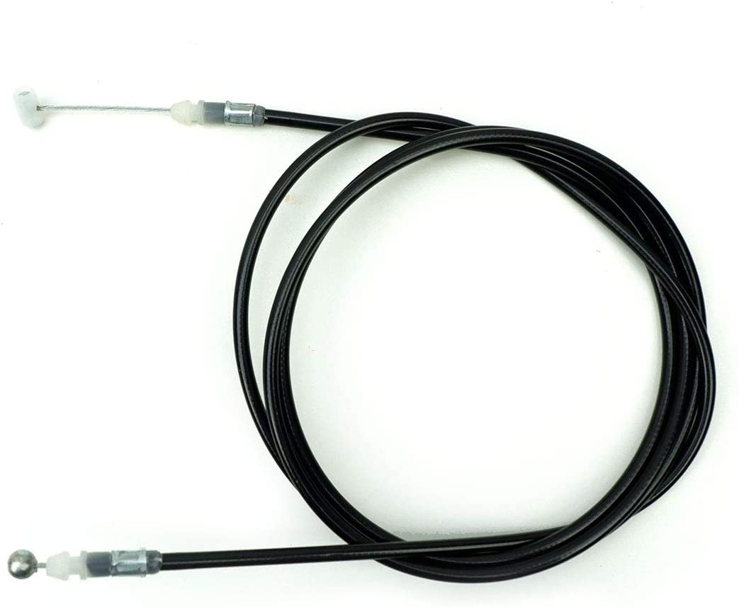 Nonstops Hood Bonnet Lock Release Control Cable Black Fits Toyota Hilux 1983 1988