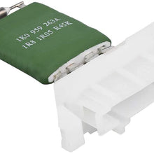 Blower Motor Resistor,Car Motor Heater Fan Blower Control Resistor for Seat Skoda 1K0959263A