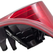 Taillights Tail Lamps Driver and Passenger Replacements for Dodge RAM Pickup Truck 55277303AC 55277302AC