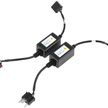 uxcell 2 Pcs H4 LED Headlight Canbus Error Free Plug Play Warning Canceller Load Resistor