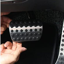 etopmia BEZ No Drill Fuel Brake Foot Pedals For Mercedes Benz C/E/S/GLK/SLK/CLS/Sl Class Silver (1 Pack)