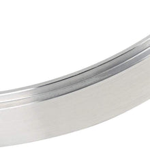 X AUTOHAUX 1/2 Inch Air Cleaner Spacer Riser Air Filter Spacer for Ford 350 Silver