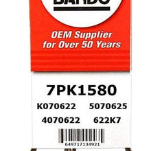 ban.do 7PK1700 OEM Quality Serpentine Belt (7PK1580)