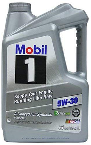 Mobil 1 120764 Synthetic Motor Oil 5W-30, 5 Quart