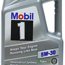 Mobil 1 120764 Synthetic Motor Oil 5W-30, 5 Quart