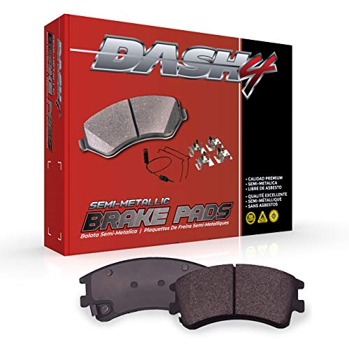 Dash 4 MD266 Premium Brake Pad, Semi-Metallic