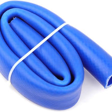 cciyu Radiator Hose High Performance Replacement Radiator Hose Kit Fits for 3 ft 1-1/4 ID FlexFab 5526 Blue Silicone Heater Hose 32mm 350F Radiator Coolant 1.25