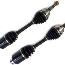 DTA NI21572158 front Left Right Pair - 2 New Premium CV Axles (Drive Axle Assembly) Fits 2003-2007 Nissan Murano AWD Only. Will NOT Fit FWD