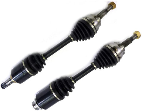 DTA NI21572158 front Left Right Pair - 2 New Premium CV Axles (Drive Axle Assembly) Fits 2003-2007 Nissan Murano AWD Only. Will NOT Fit FWD