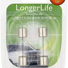 Philips 212-2 LongerLife Miniature Bulb, 2 Pack