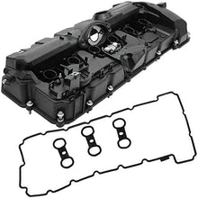 Engine Valve Cover with Gasket & Bolts 11127552281 for 3.0L 2007-2013 128i 328i 328xi 528i 528xi X3 X5 Z4 3.0L N51 N52 Engine