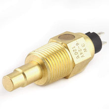 Engine Water Temp Sensor 1/2NPT Water VDO Temperature Sensor for Oil Water Gauge Engine Accessory