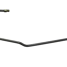 Compatible With 1987-1995 Jeep Wrangler YJ Power Brake 3/16" Preformed Rear Axle Brake Lines Kit Set 2pc, OE Steel (X-10-10)